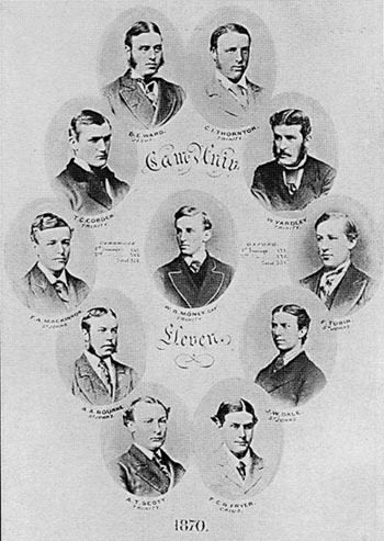 Cambridge University XI in 1870