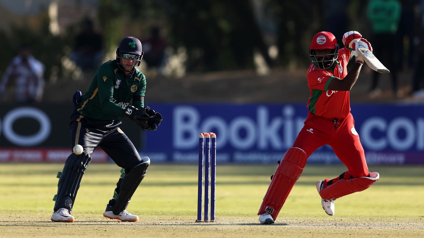 Mohammad Nadeem played a steady innings for Oman