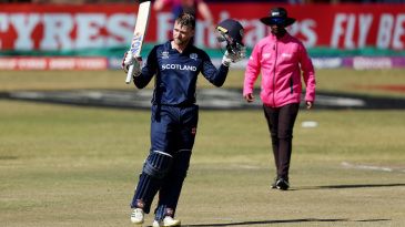 Berrington century and Scotland bowlers deliver knockout blow to UAE