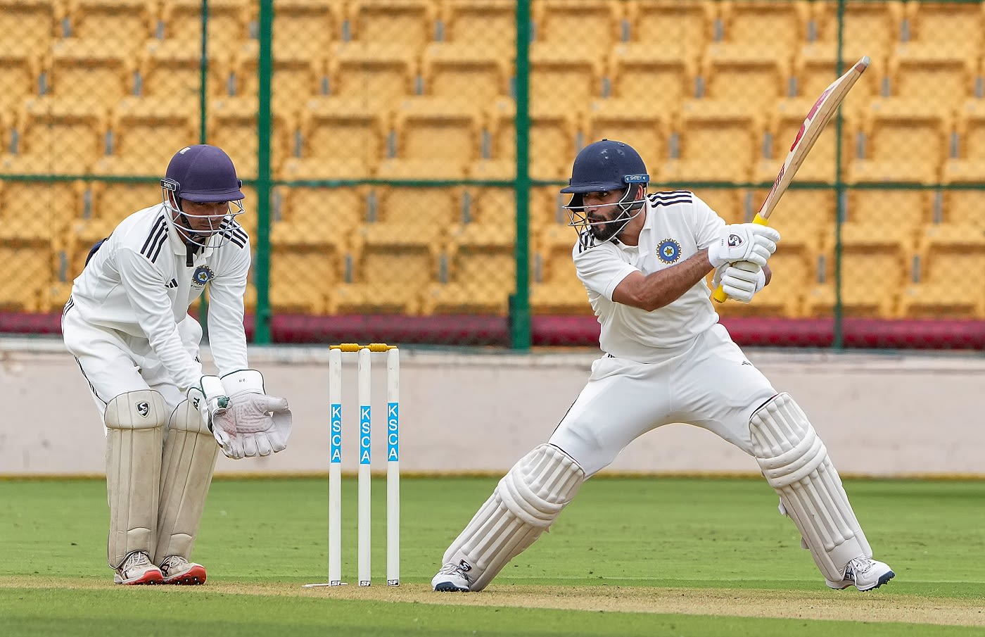 Dhruv Shorey struck 135 on the opening day