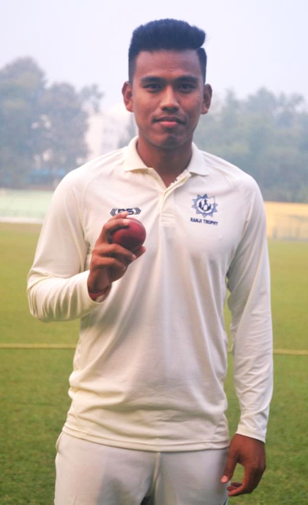 Manisankar Murasingh took his 13th five-wicket haul in first-class cricket