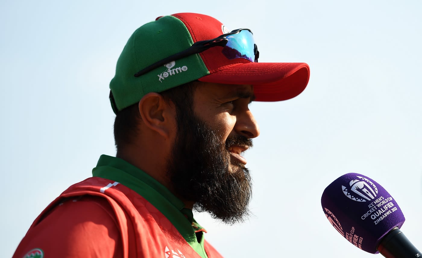 Zeeshan Maqsood is the Oman captain