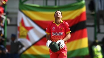 Williams' 142 fashions tight victory for Zimbabwe