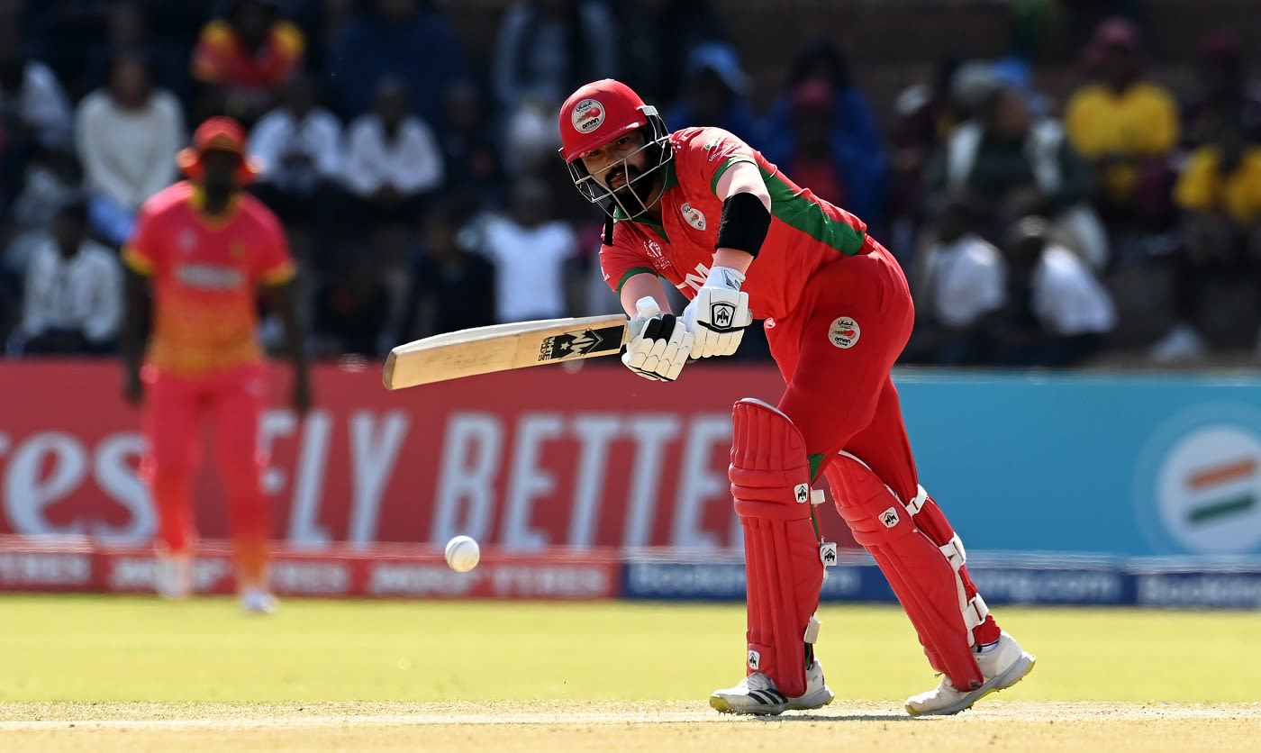 Kashyap Prajapati was fluent in Oman's quick start