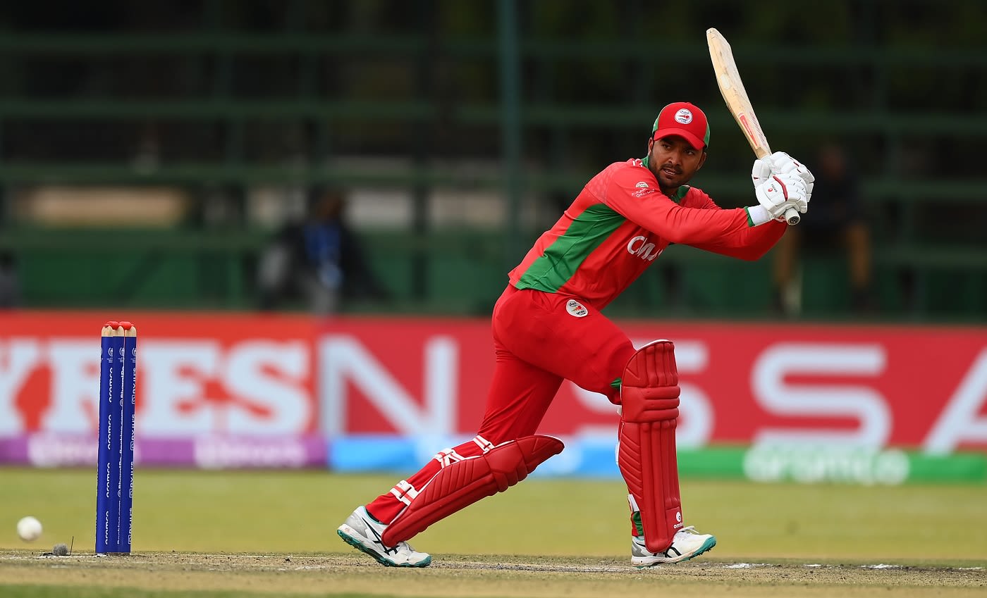 Ayaan Khan's hundred kept Oman alive
