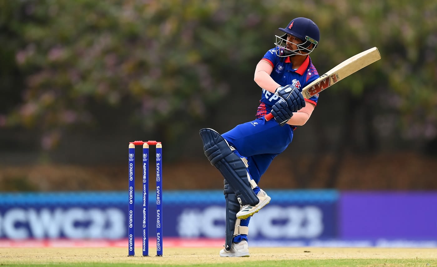Arjun Saud made 48 for Nepal