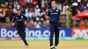 Scotland's Sole-stirring bowling display knocks Zimbabwe out of World Cup