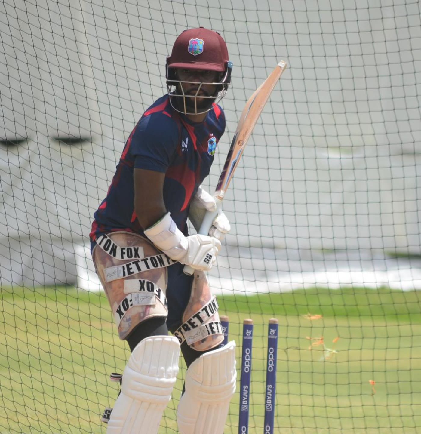 Raymon Reifer tunes up for the Test series against India