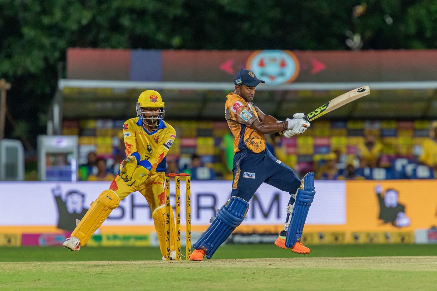G Ajitesh swats one away