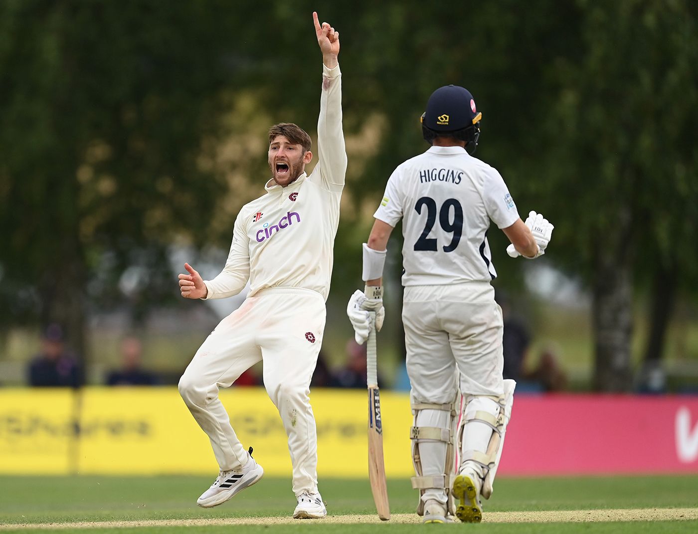 Rob Keogh picked up three wickets