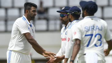 Like father, like son - R Ashwin snaps up Shivnarine then, Tagenarine now
