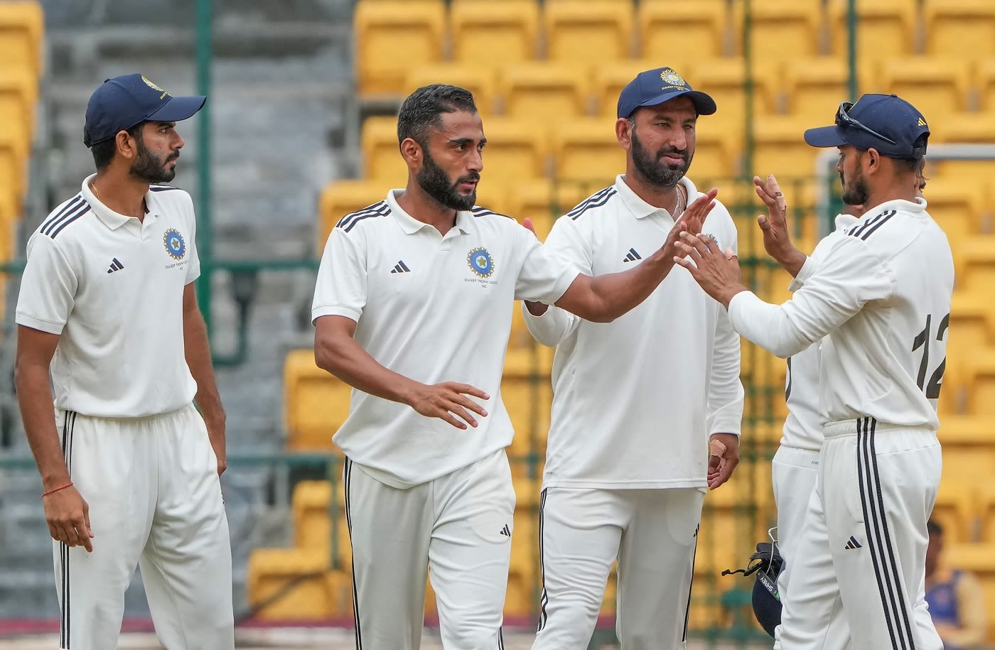 Arzan Nagwaswalla picked two wickets to rattle South Zone
