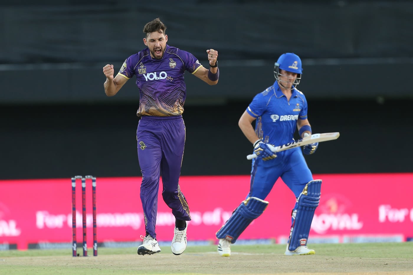 Corné Dry struck twice inside powerplay