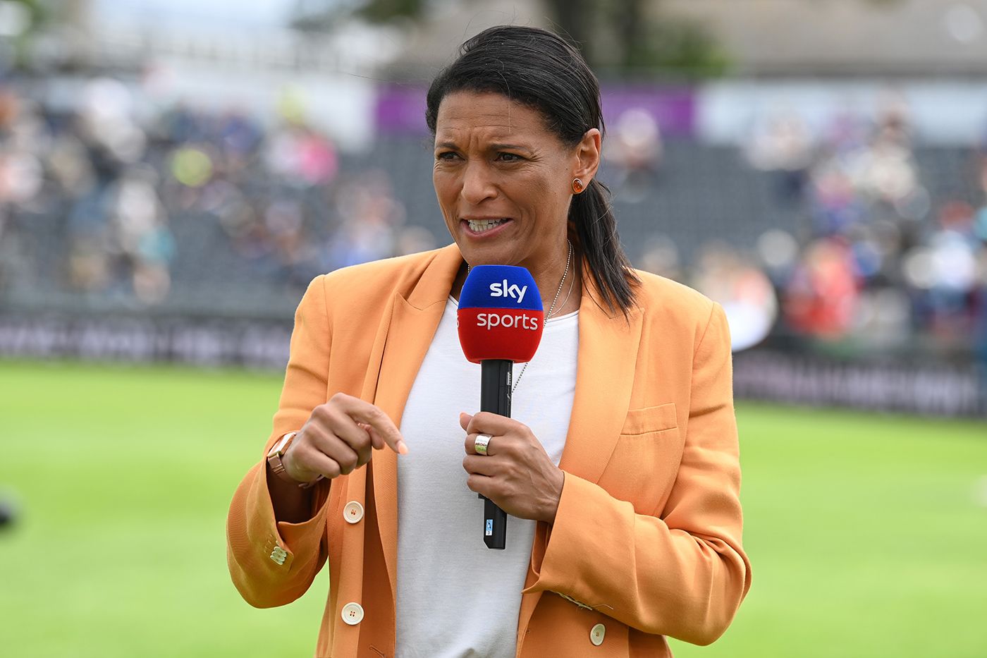 Mel Jones is part of Sky Sports' team covering the Ashes