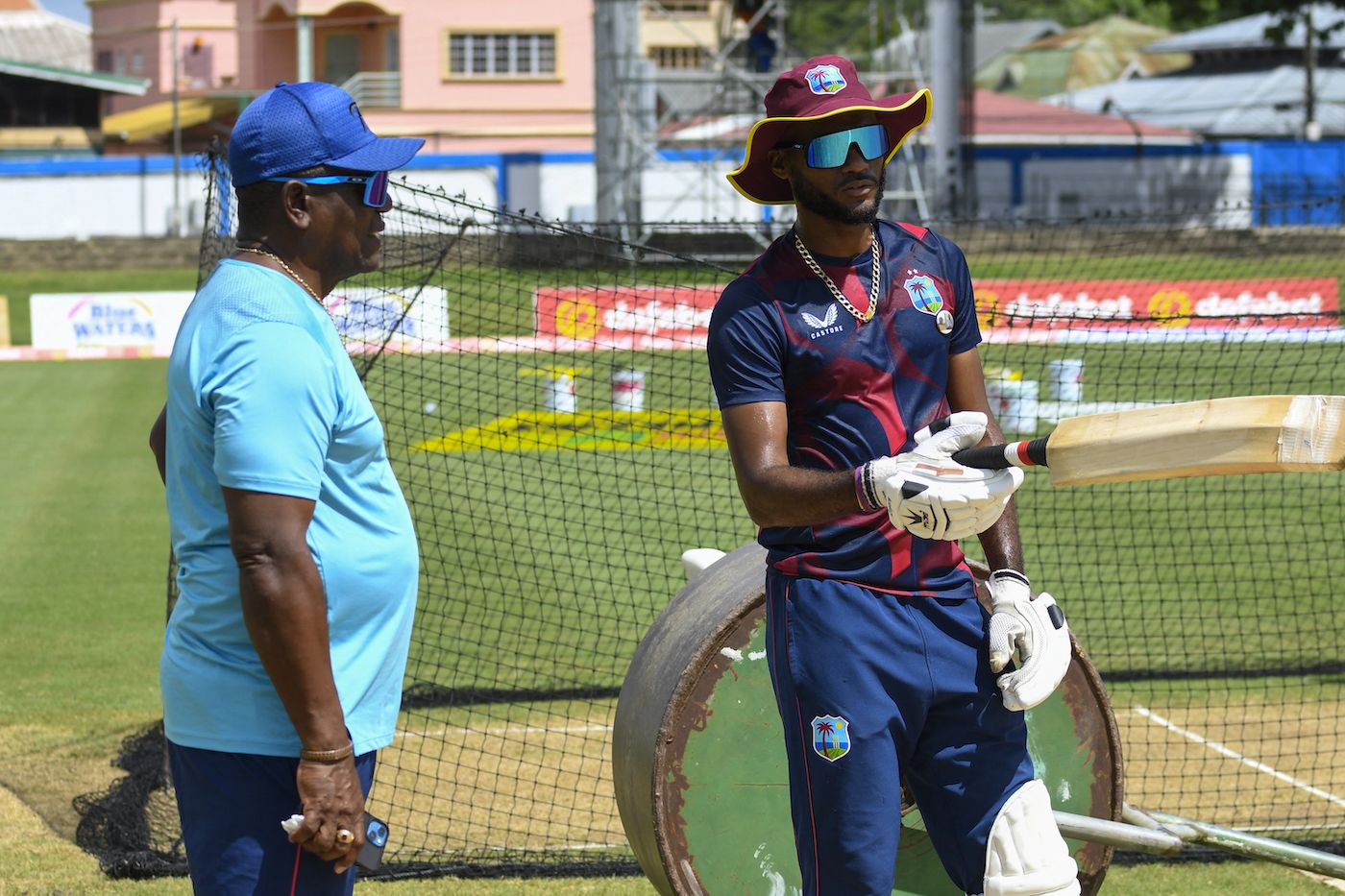 Chief selector Desmond Haynes catches up with Kraigg Brathwaite
