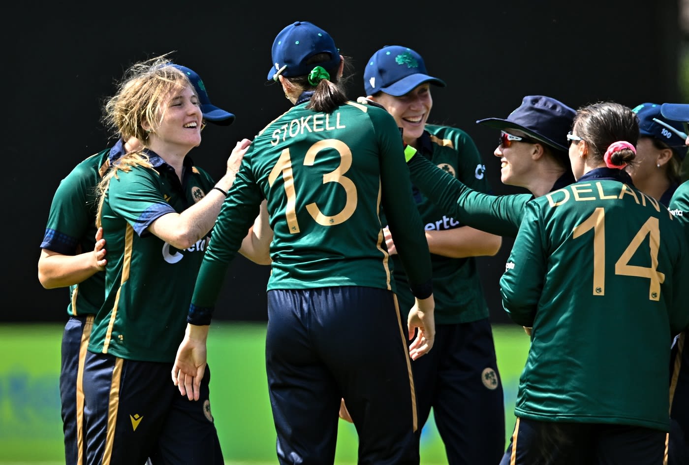 Georgina Dempsey struck twice in two balls to hurt Australia's progress