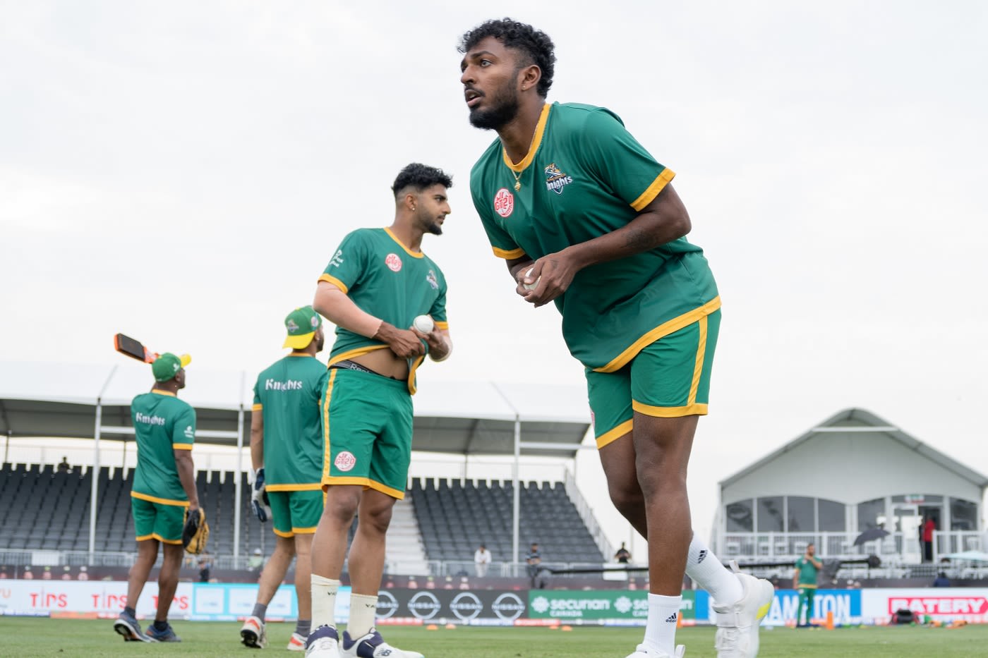 Karthik Meiyappan prepares for his debut in the Global T20 Canada