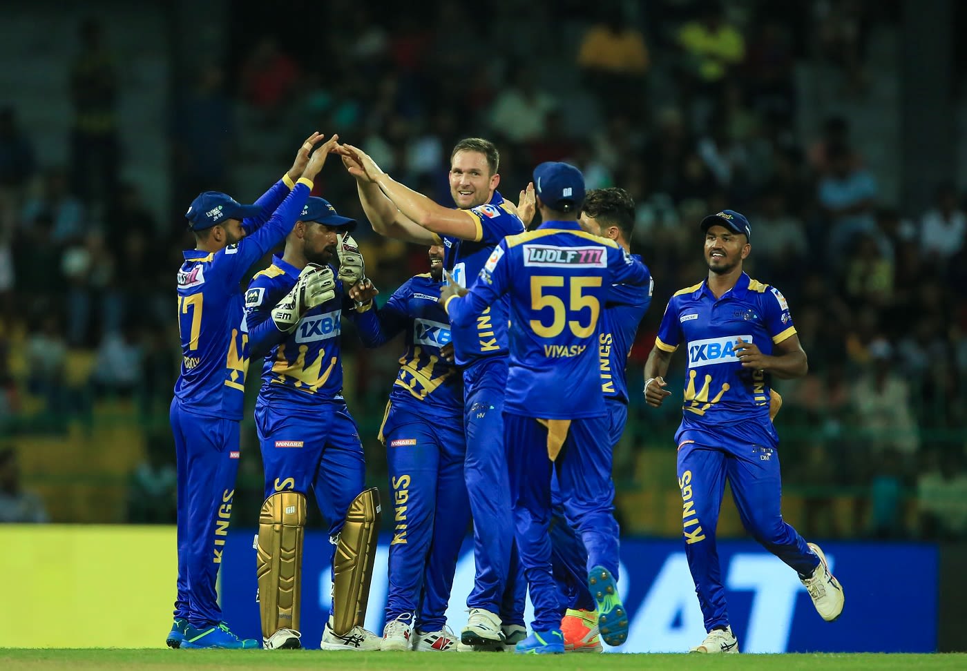 Hardus Viljoen picked two key wickets to hurt Colombo Strikers big time