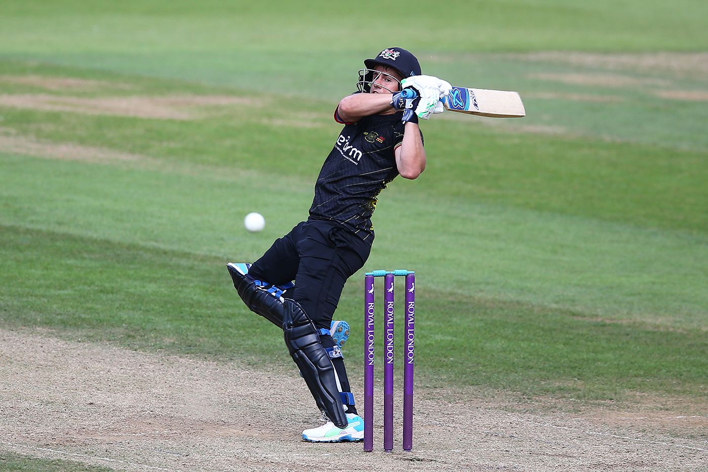 Graeme Van Buuren unleashes a pull shot