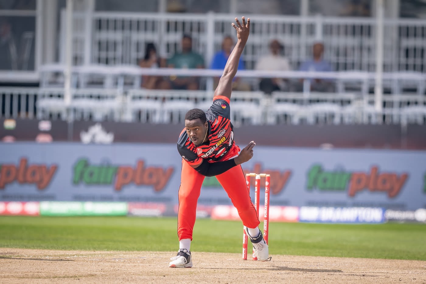 Carlos Brathwaite struck twice in the Eliminator