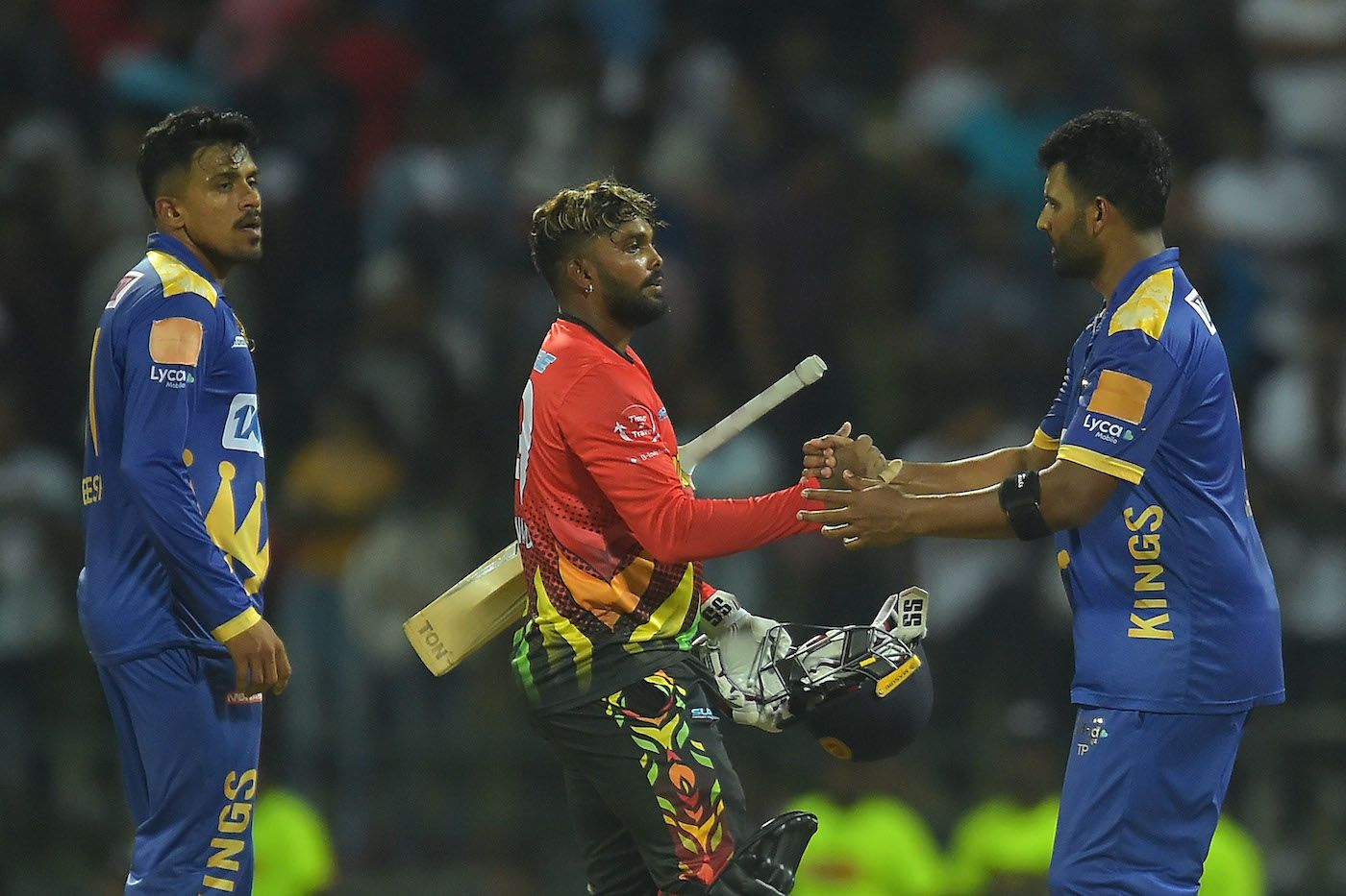 Wanindu Hasaranga was too good for Thisara Perera and Co