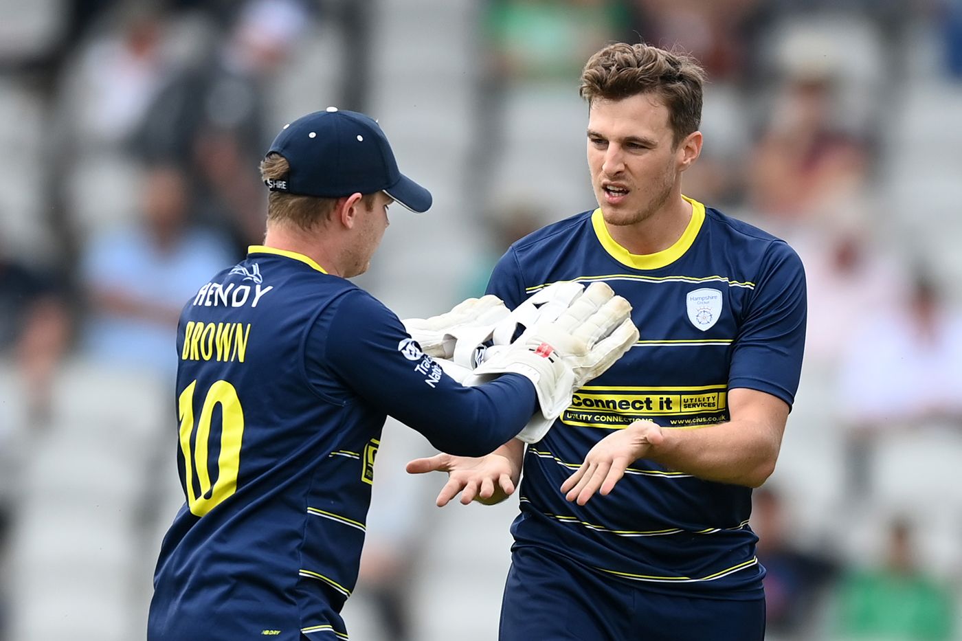 Brad Wheal picked up the key wickets of Keaton Jennings and Dane Vilas