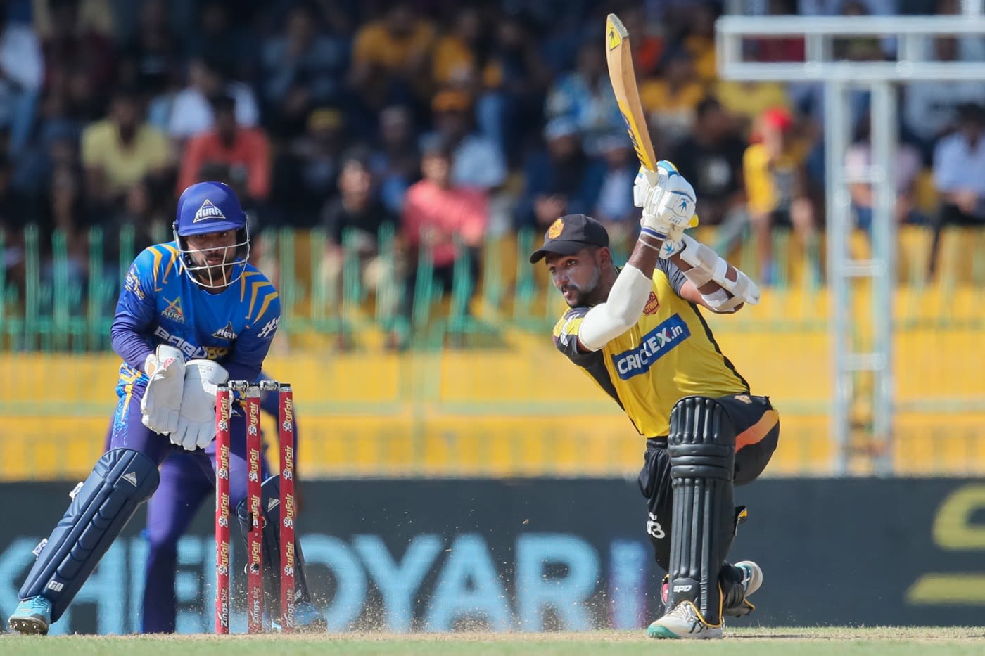 Lasith Croospulle brought up his fifty in Qualifier 1