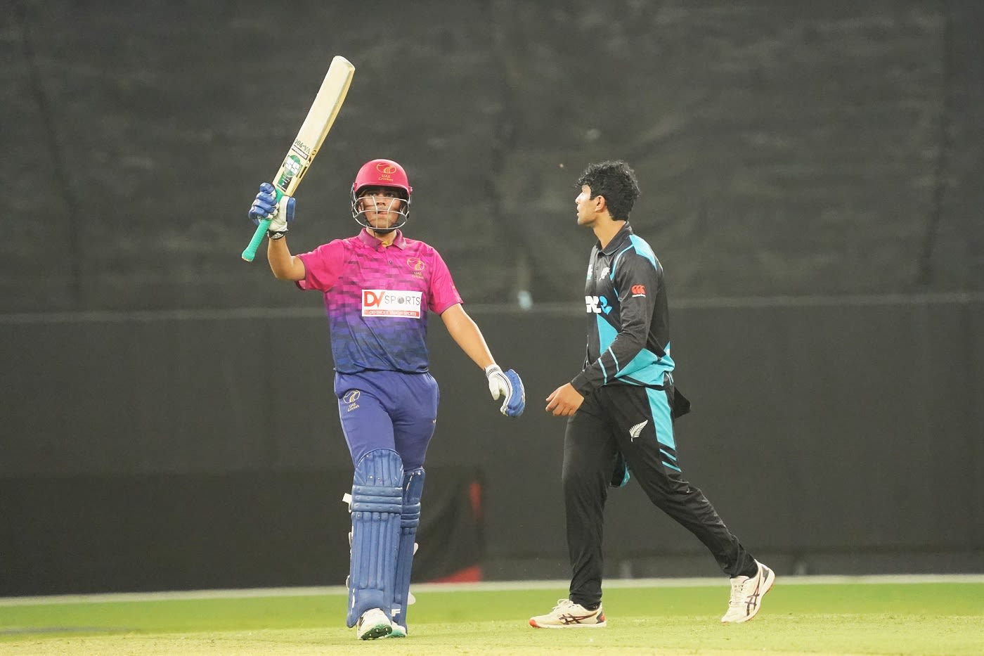 Aryansh Sharma scored 60 off 43 balls