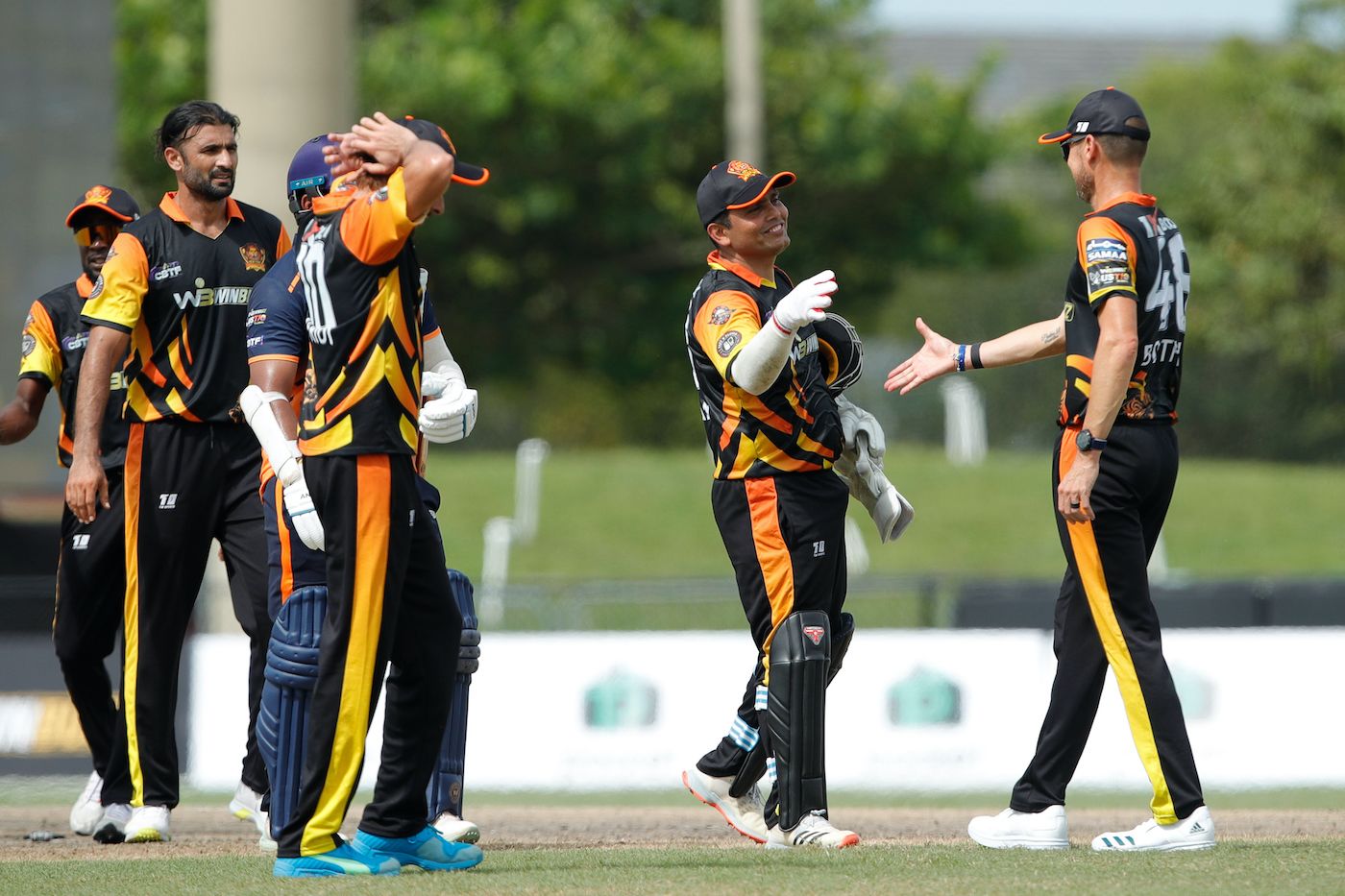 Umaid Asif and Kamran Akmal contributed to their team's win