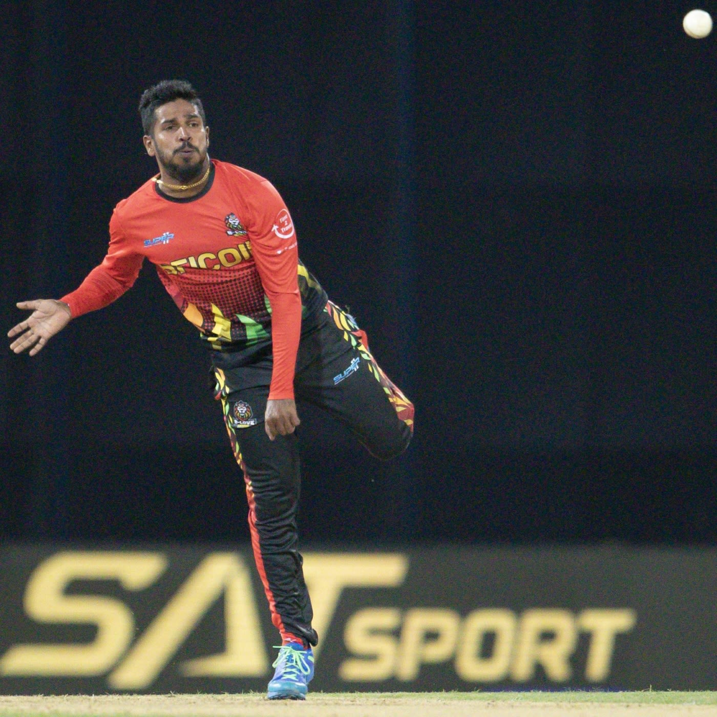 Chaturanga de Silva took the key wickets of Kusal Mendis and Sadeera Samarawickrama