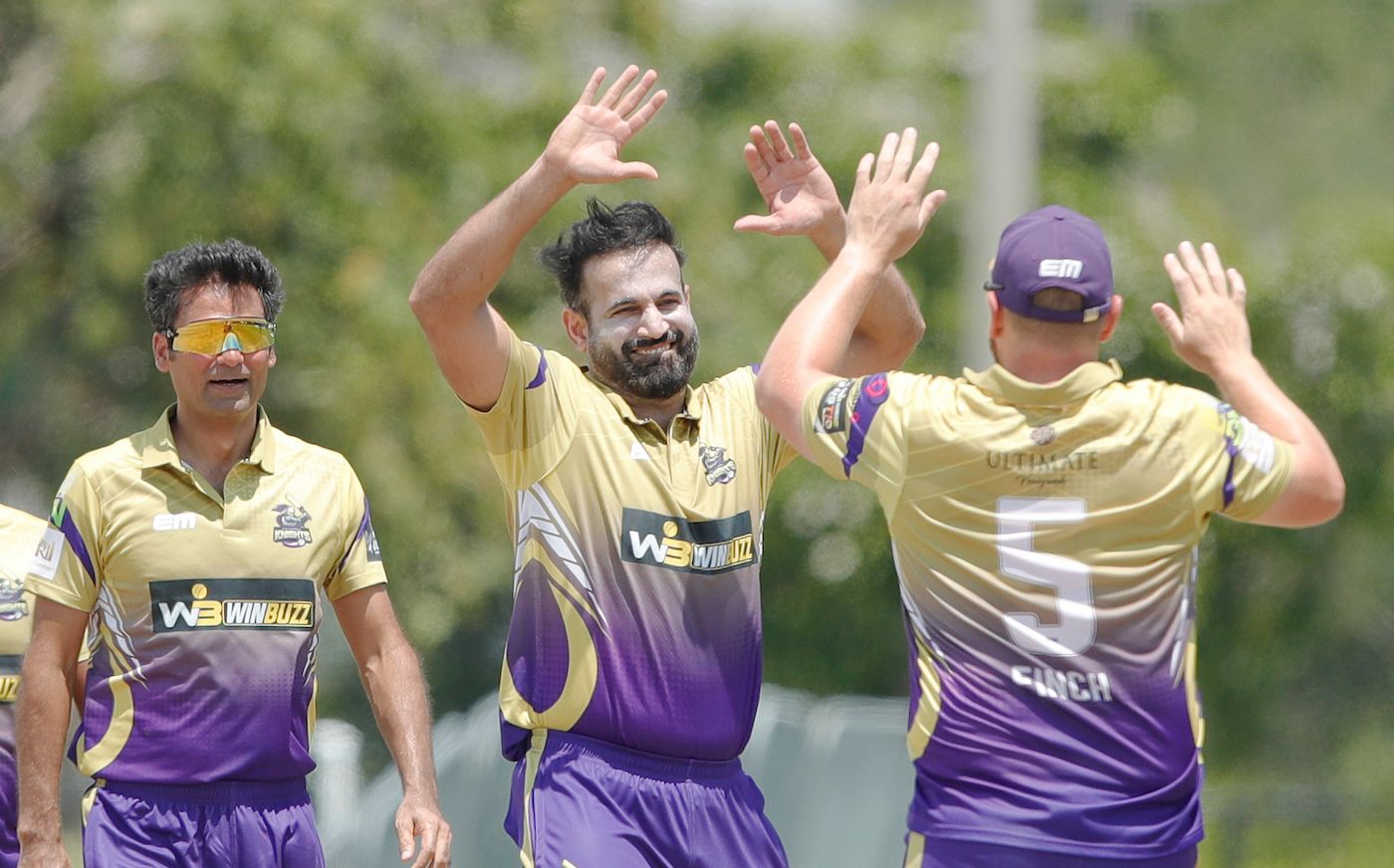 Irfan Pathan sealed a last-over thriller for California Knights