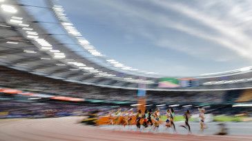 How many Test cricketers have won medals in the World Athletics Championship?