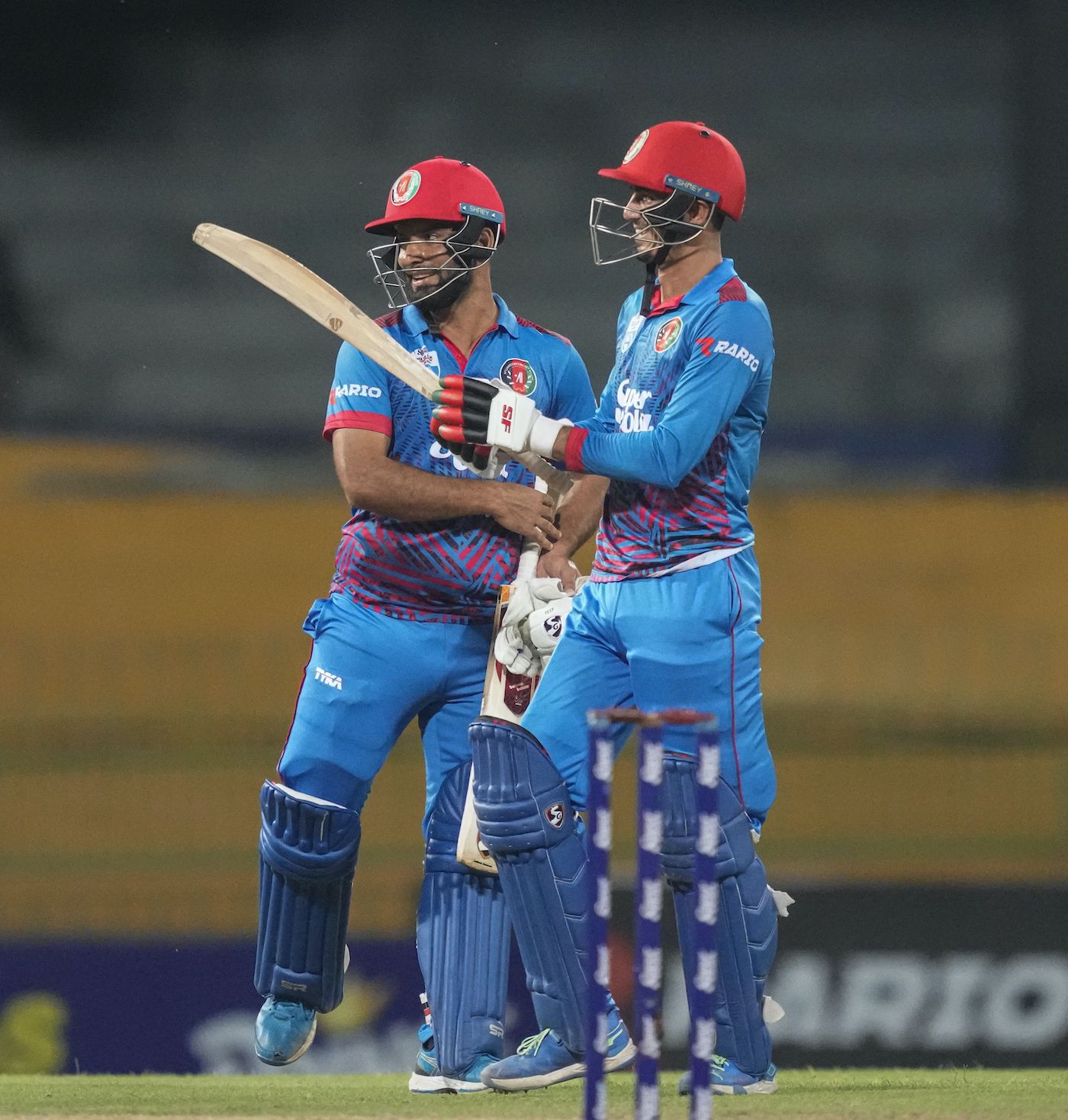 Mujeeb Ur Rahman is delighted to have brought up his 26-ball fifty