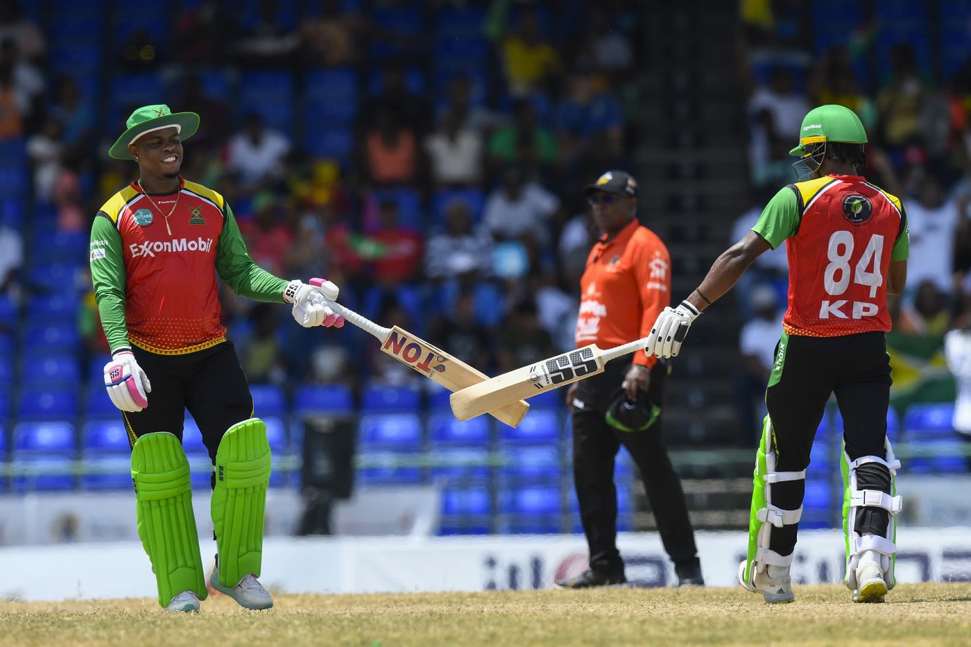 Shimron Hetmyer and Keemo Paul led Guyana Amazon Warriors' fightback