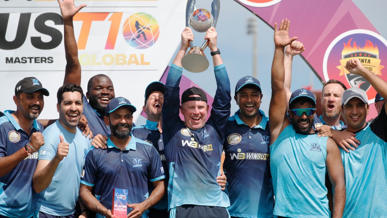 Hafeez tops Sohail as Texas Chargers win US Masters T10 final via Super Over