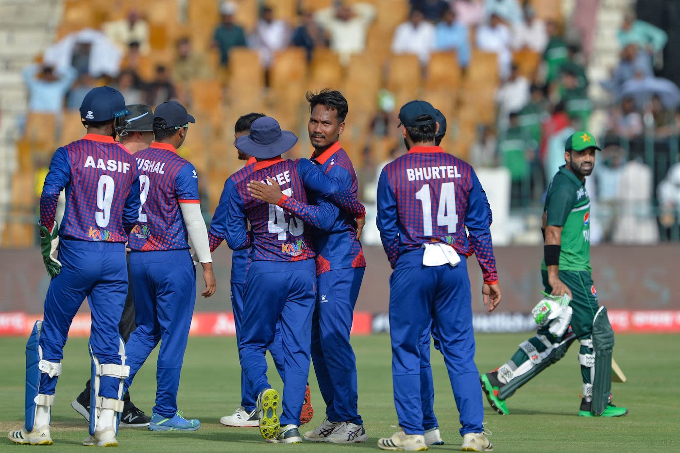 A bit of casual running cost Mohammad Rizwan his wicket