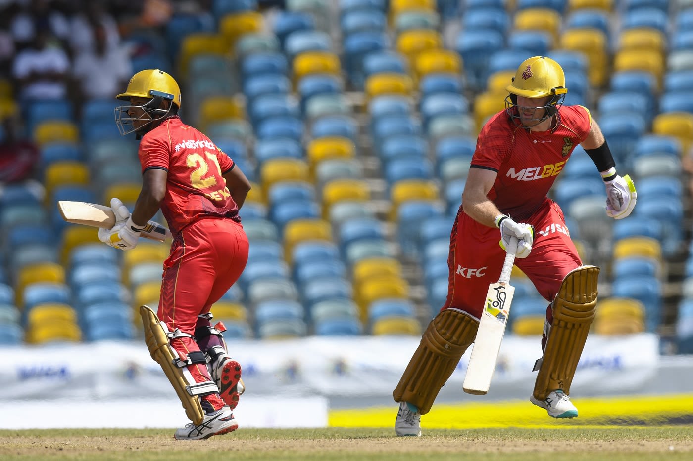 Mark Deyal and Martin Guptill gave TKR a steady start