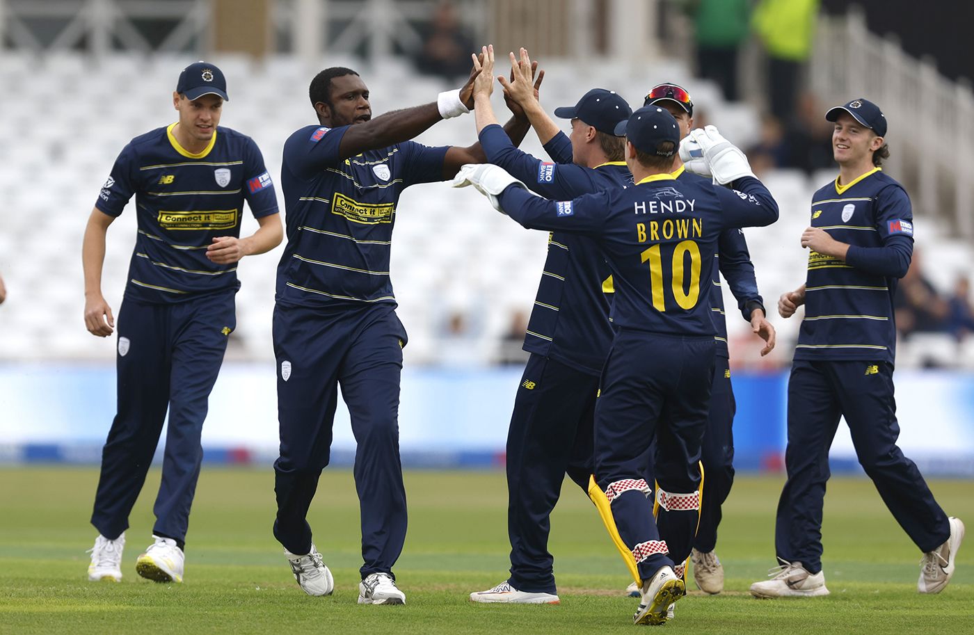 Keith Barker took three wickets in his opening spell