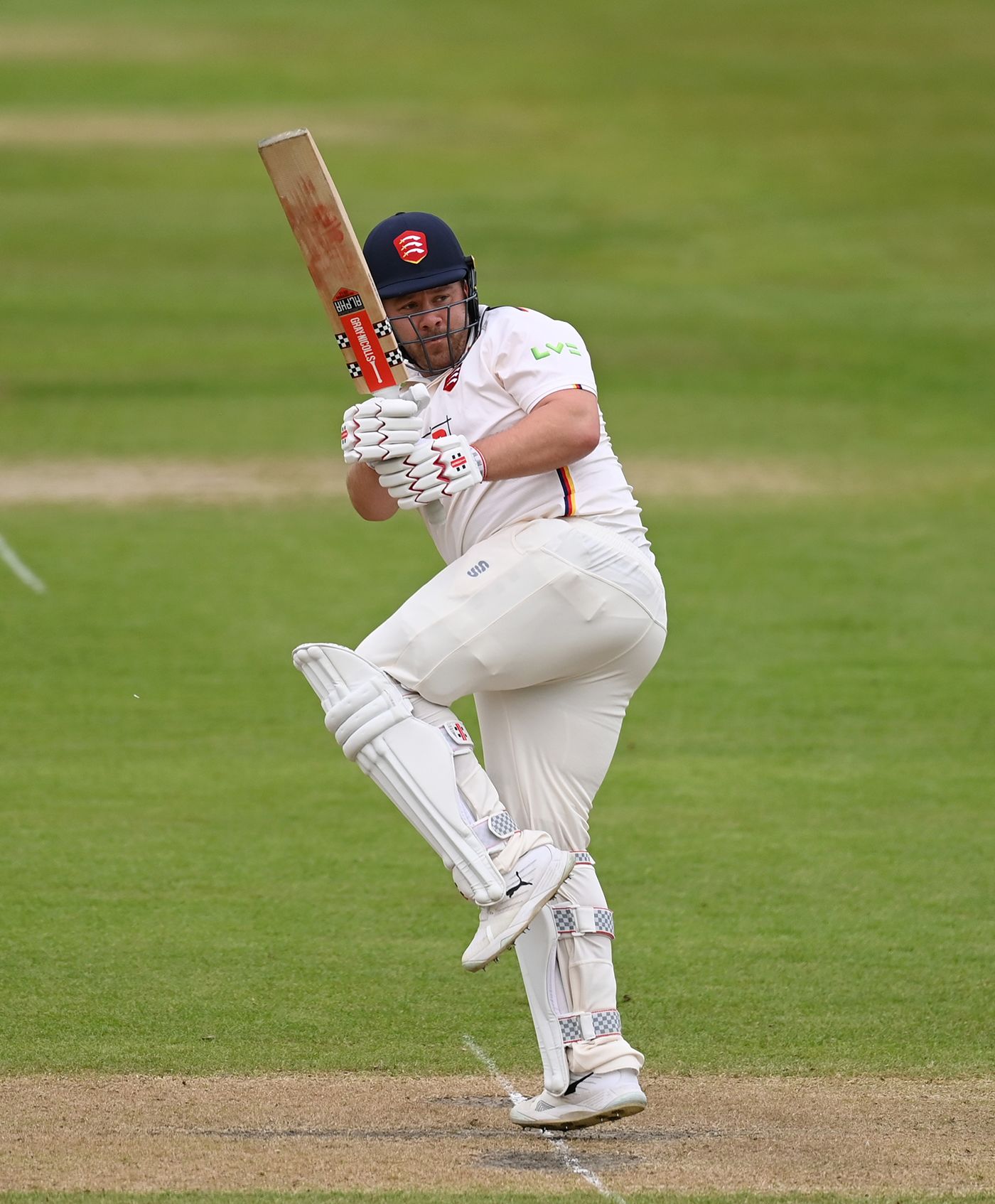 Adam Rossington flicks off his hip