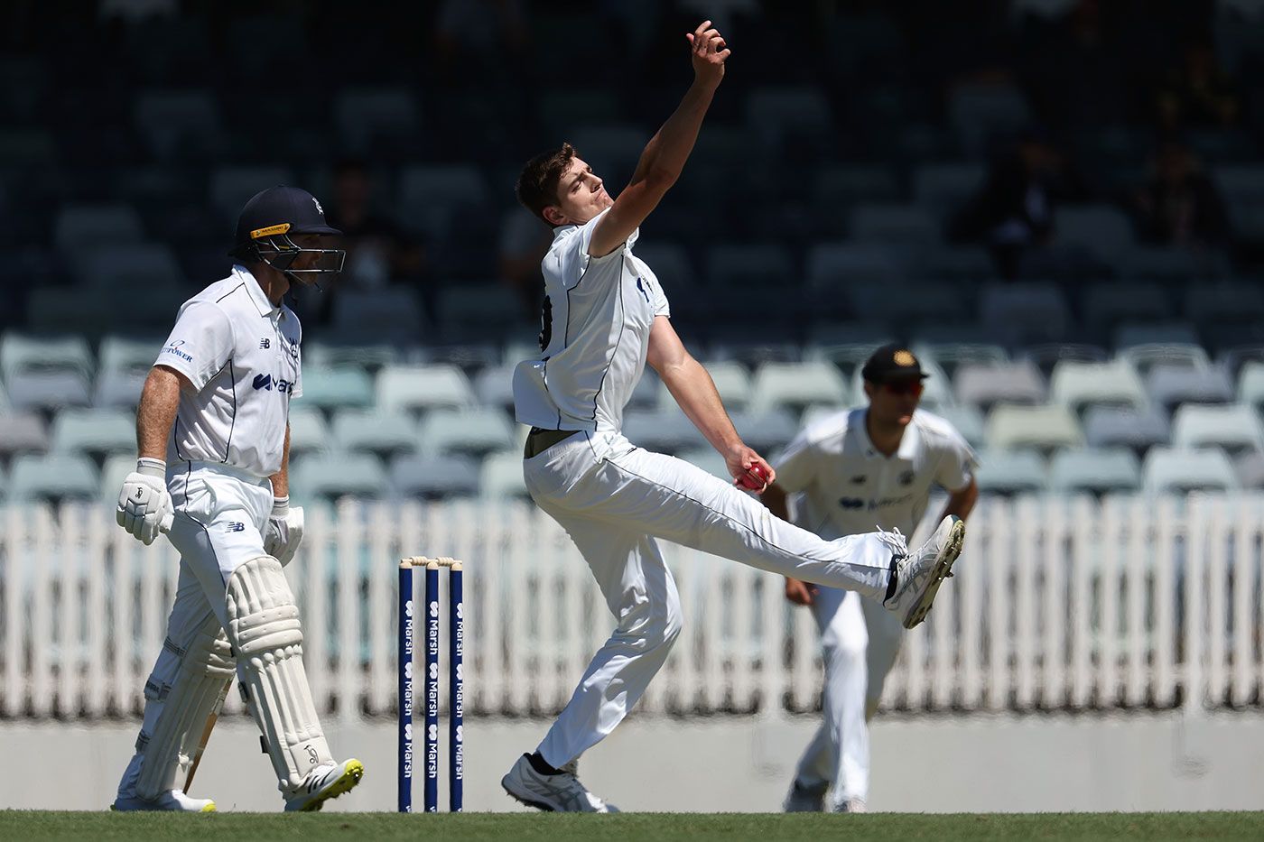 Liam Haskett made his first-class debut for Western Australia