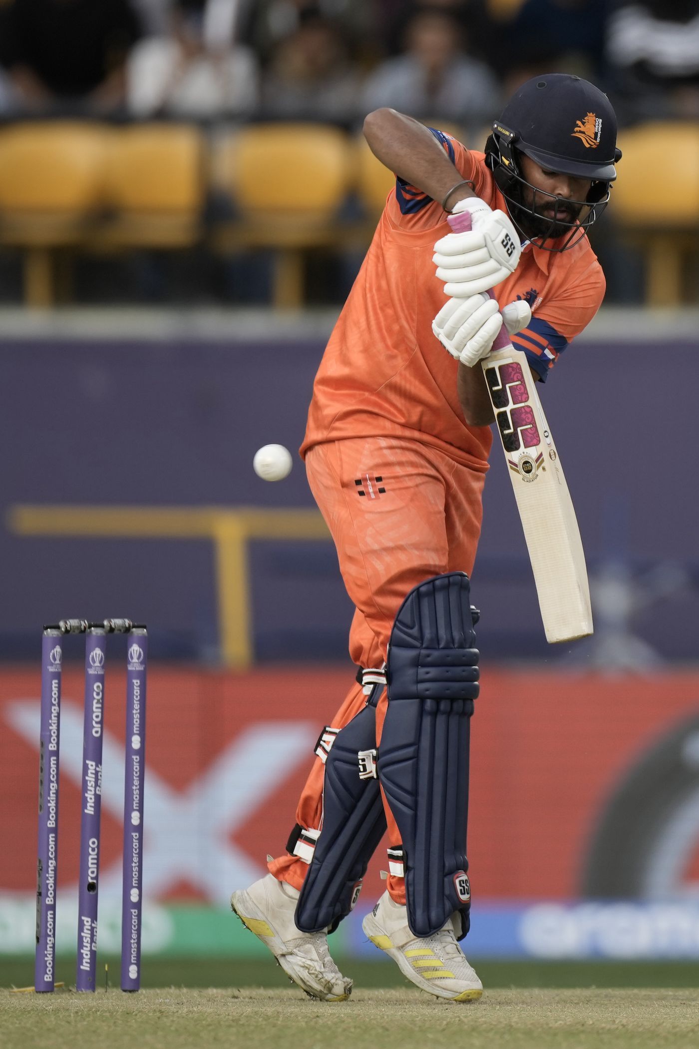 Vikramjit Singh was the quieter of the openers early on