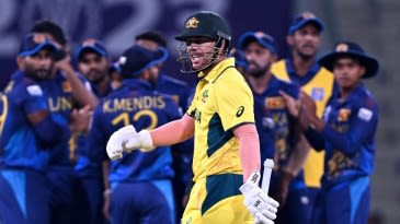 Warner unhappy with ball-tracking tech, explains outburst following lbw against Sri Lanka