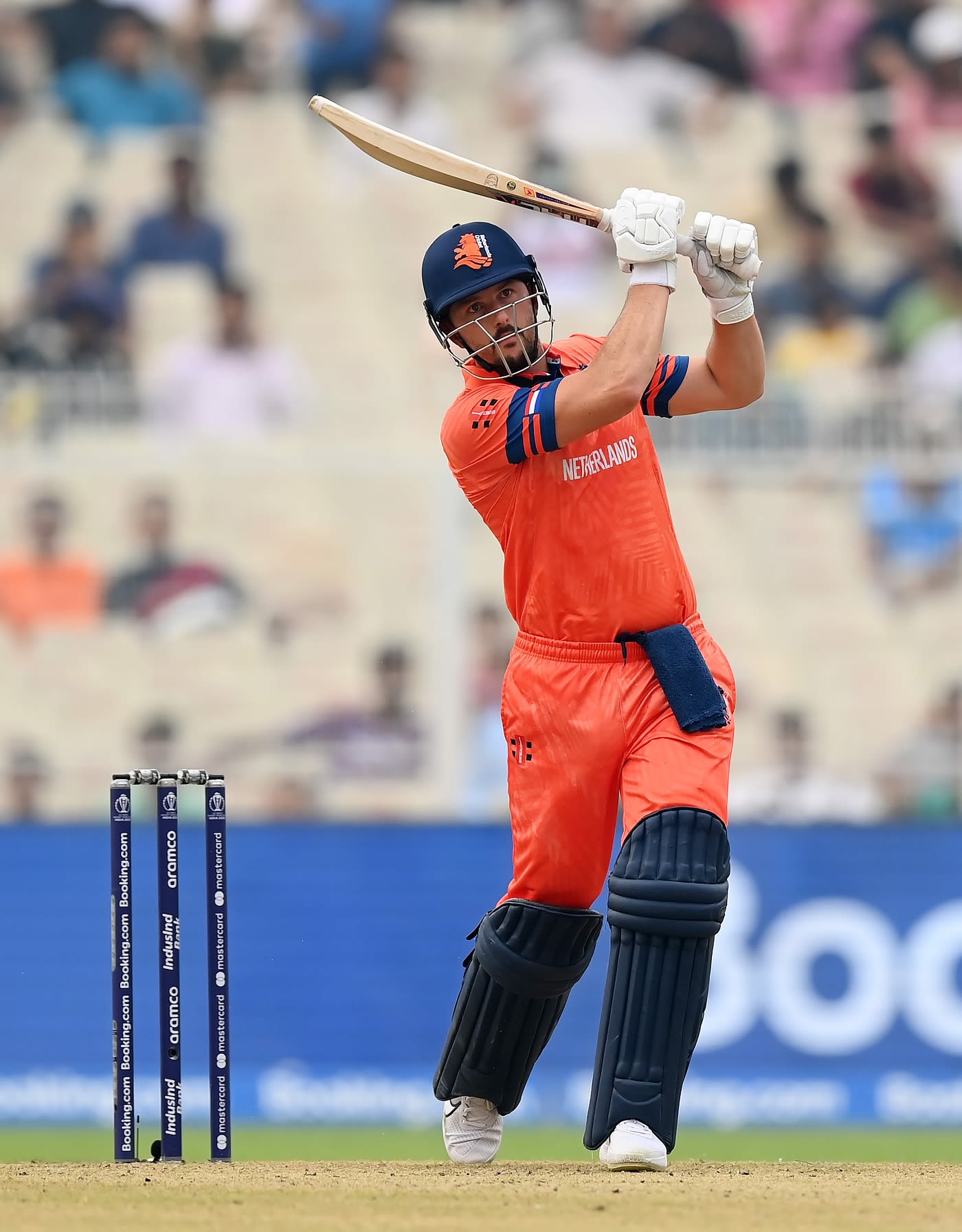 Wesley Barresi attacked his way after Netherlands lost two early wickets