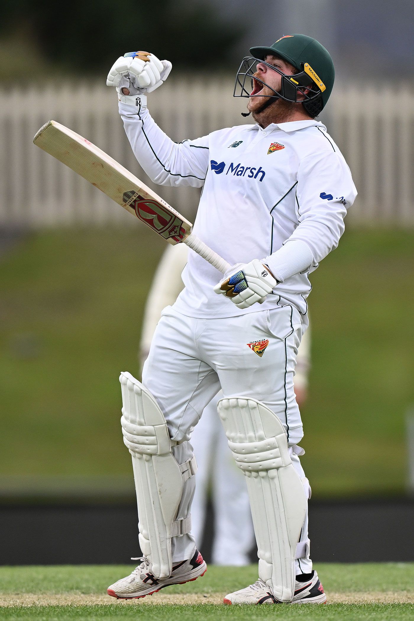 Jarrod Freeman completed victory with a six