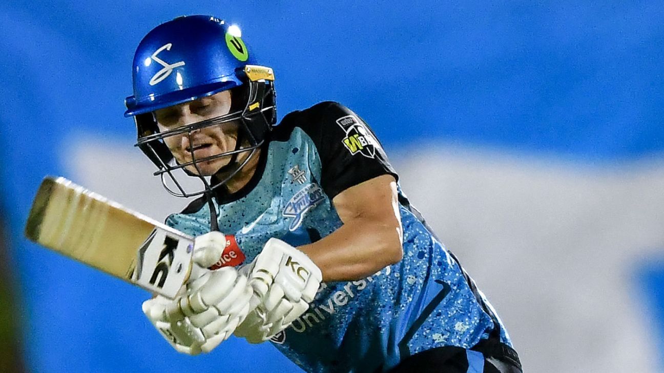 Patterson powers Strikers past Renegades and to the top of the table