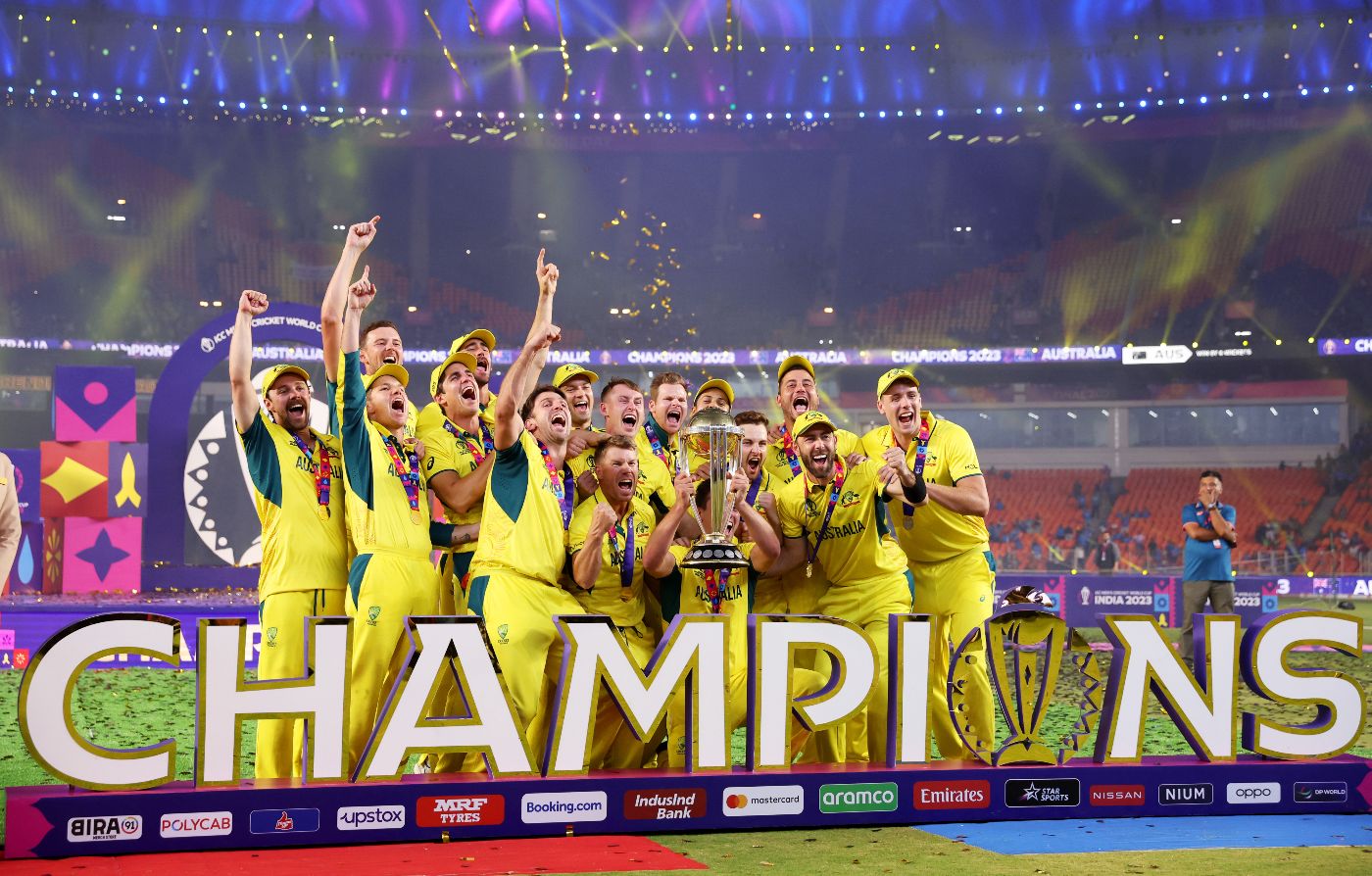 Presenting Australia, World Cup champions of 2023!