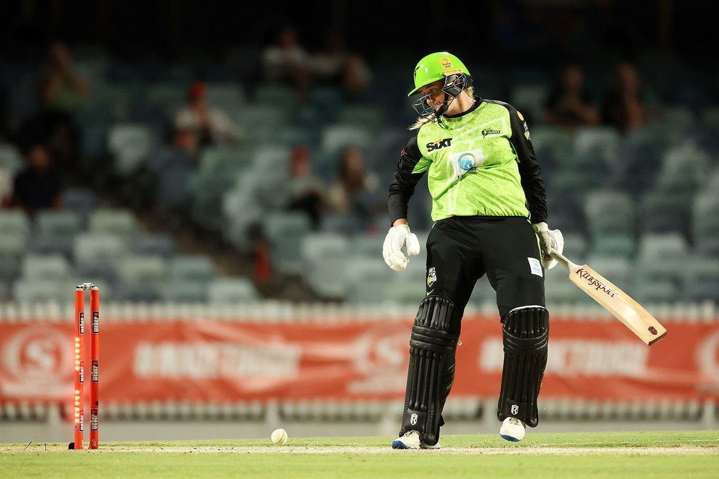 Sammy-Jo Johnson looks back after being bowled