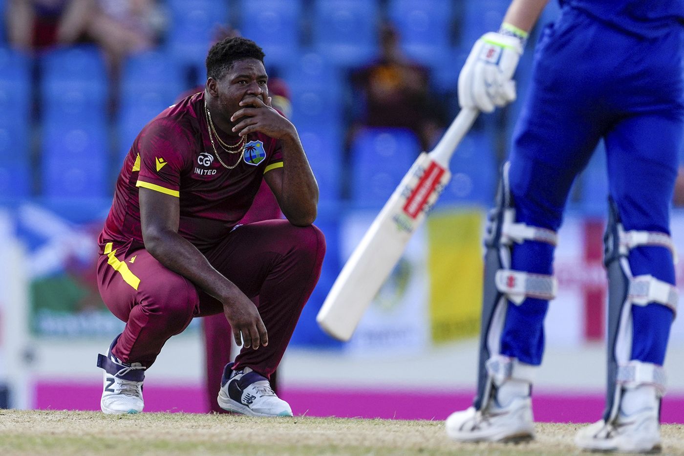 Oshane Thomas made his comeback after two years without an international appearance