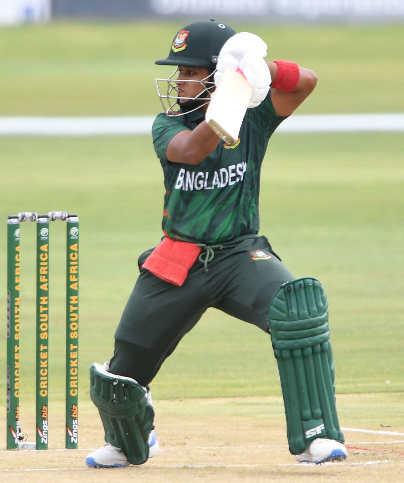 Fargana Hoque led the Bangladesh batting charge with her second ODI century