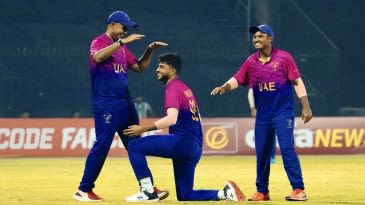 Naseer, Jawadullah four-fors help UAE level series 1-1